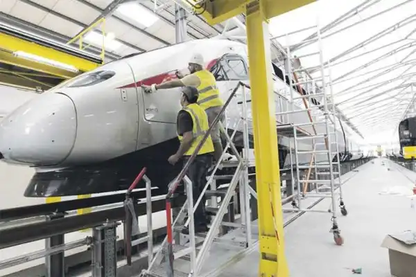 See Photos Of Africa’s First High Speed Rail Line Which Is Still Under Construction
